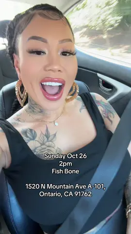 Meet n greet #ontariocalifornia #friedshrimp @Rainaiscrazy ❤️❤️