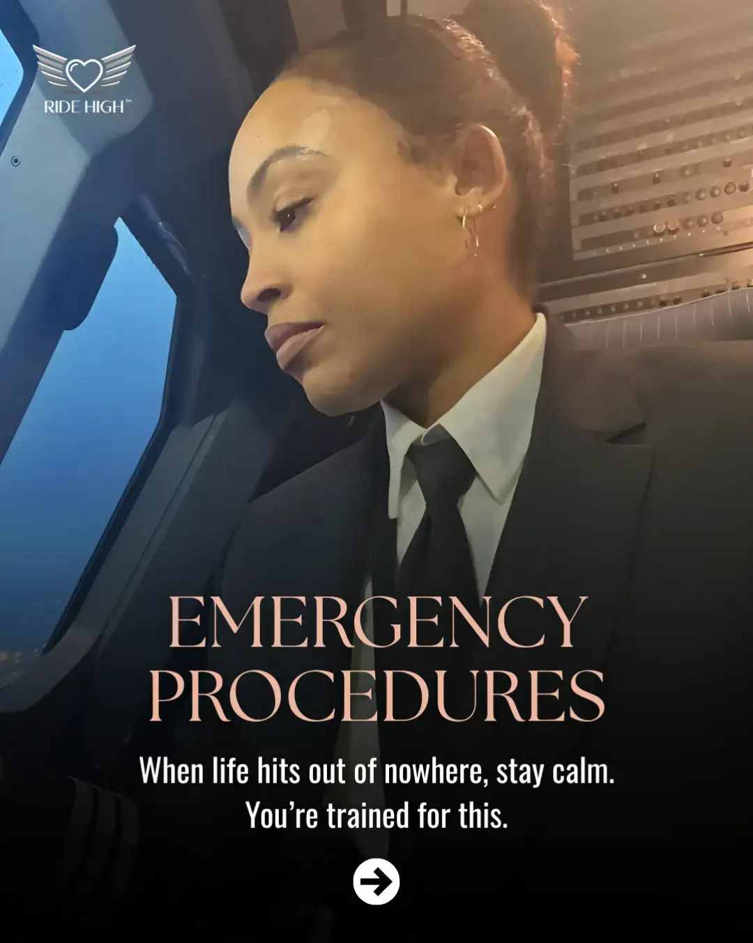 🚨 When life hits out of nowhere, remember, you’re trained for this. 🌪 Your wings are stronger than you think. Chaos can’t command your cockpit, peace is your superpower. 💫 Stay tuned to God’s voice, and rise again with unwavering faith. ✈️🦅 #pilot #pilotlife #pilotlife✈️ #aspiringpilot #faith 