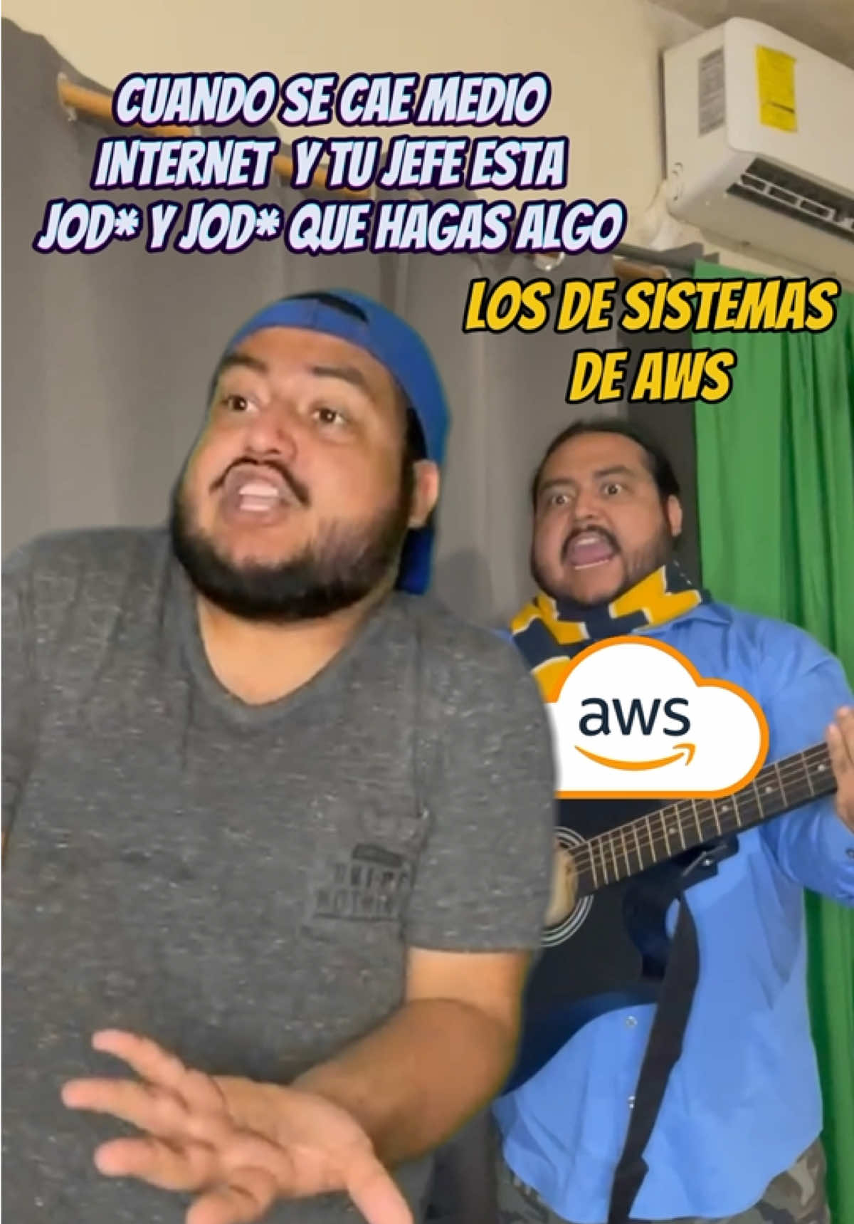 SE CAYÓ AWS 🥴 📷👉🏽@Elpiligonio #piligonio #humor #ingenieros #viralvideos #aws