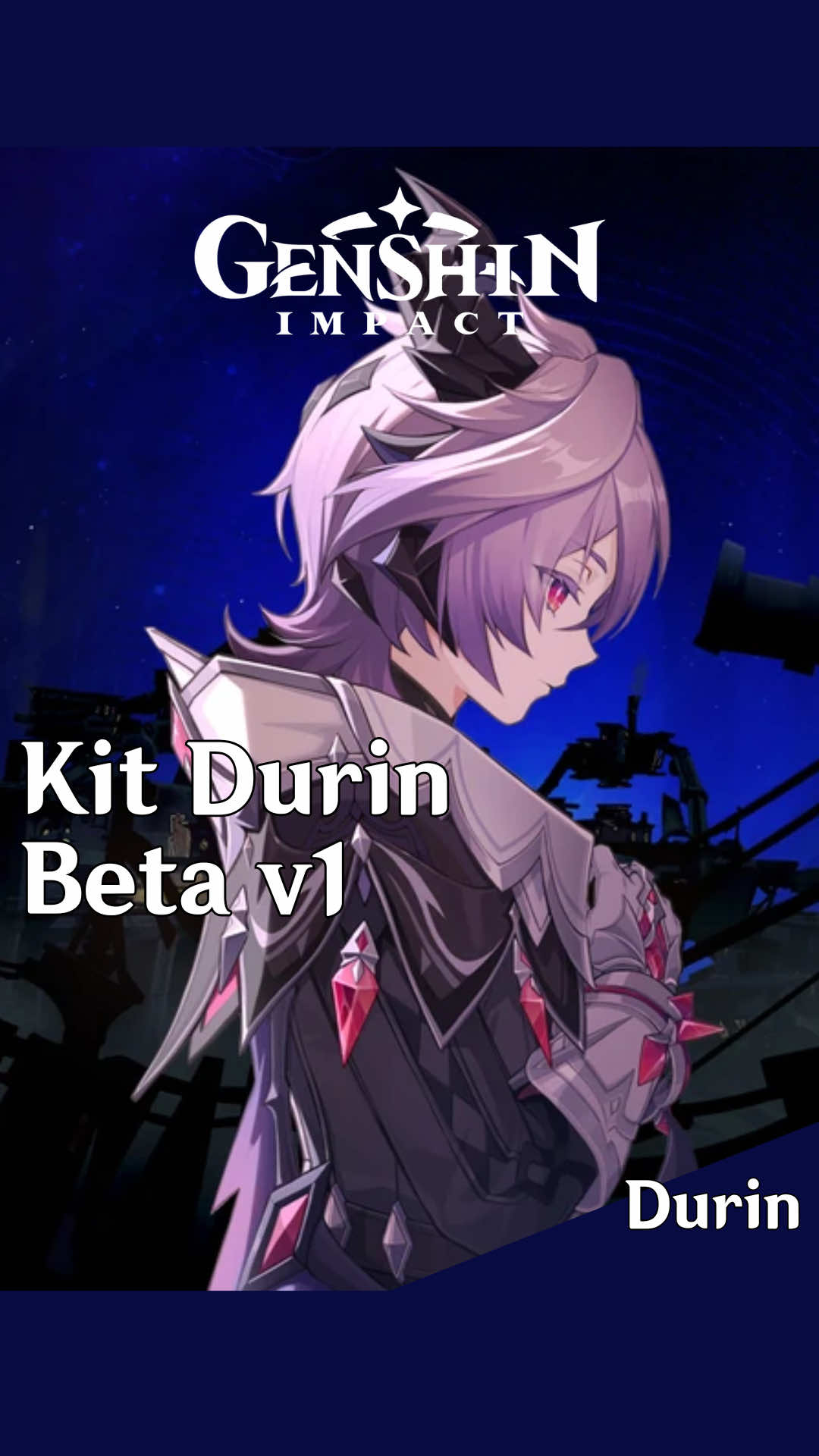 Kit Durin en v1 de la bêta. #GenshinImpact #genshinfr #durin #duringenshin 