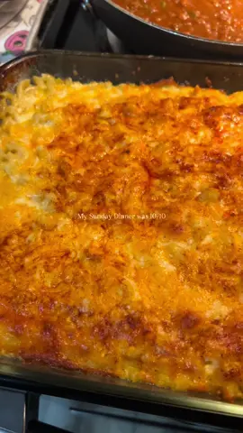Baked Mac & Cheese, Baked bbq beans, crispy fried chicken ✨Follow for More✨ #cookingathometiktoktv #sundaydinner #Foodie #foodfypシ #fyppppppppppppppppppppppp #fypシ゚viral 