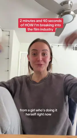 With goals of working in tv !! #filmindustry #breakingin #womeninfilm #tv #20s 