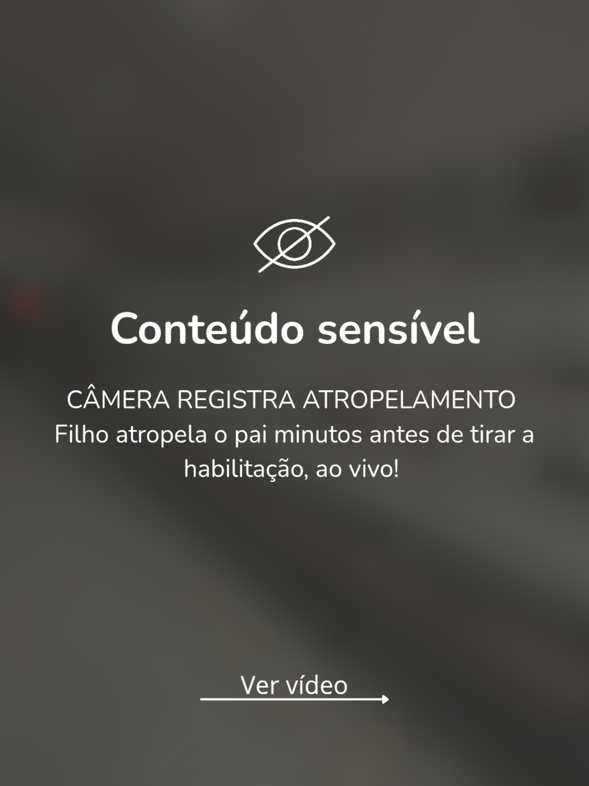 filho atropela o pai minutos antes de tirar a CNH #foryou #acidente#fyp #carros 