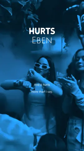 Hurts || EBEN 🎧✨🎹 #edm #euphoric  #housemusic  #newmusic  #fyp Lyrics ✨ And it hurts more than I say. Watching you fade in the same old way. Yeah, it hurts more than I say. Love lost its light and turned to gray.  Yeah, it hurts. Ooh-ooh.  It hurts. Ooh-ooh.  Yeah, it huRts …
