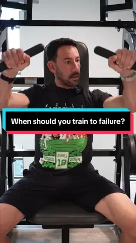When should you train to failure if you’re over 40? #weightlifting #bodybuilding #over40
