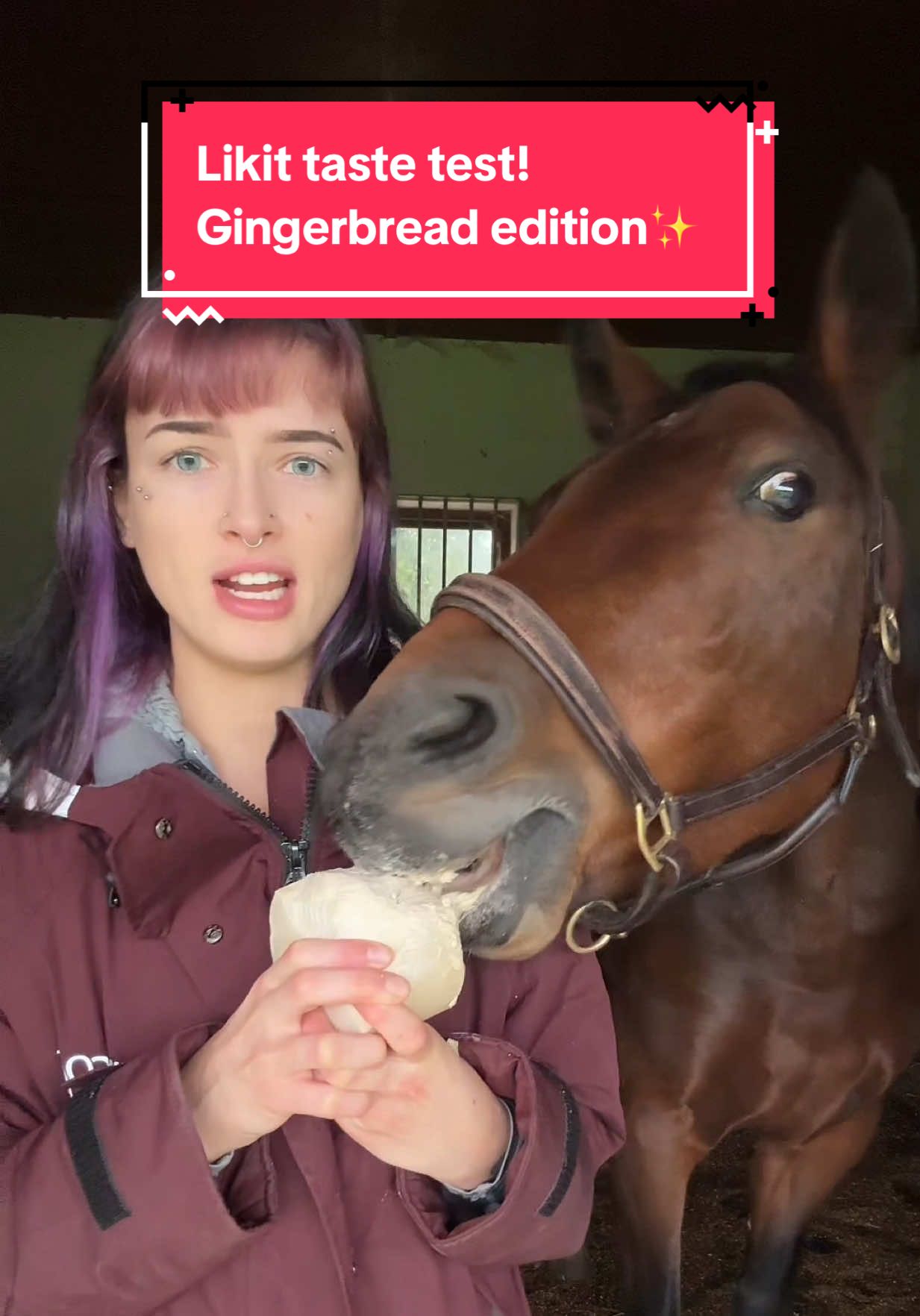 She gets worse every episode😟 #horsetok #equestrian #horseriding #horsesoftiktok #fyp @Likit Products 