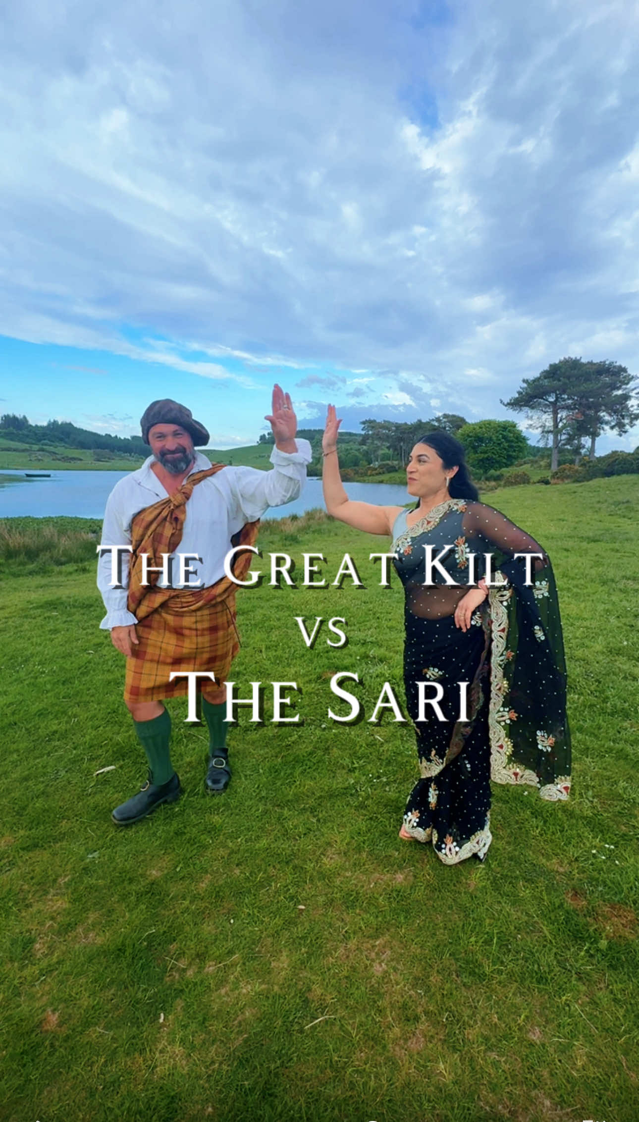 Today is Diwali, “the Festival of Lights” So, I thought it would be the perfect time to re-share this video!  My friend Harvinder and I explore two beautiful traditions: the Scottish Great kilt and the Sari, each is one long piece of fabric with rich cultural heritage and worn with pride and meaning.  Diwali is celebrated by over a billion people worldwide across Hindu, Sikh, Jain and Buddhist communities.  Diwali marks the triumph of light over darkness, knowledge over ignorance and good over evil.  To all my friends, followers and strangers across the globe who are celebrating today, enjoy your celebrations and may your traditions be honoured and kept alive! #Diwali #Scotland #sari #andythehighlander #culture 