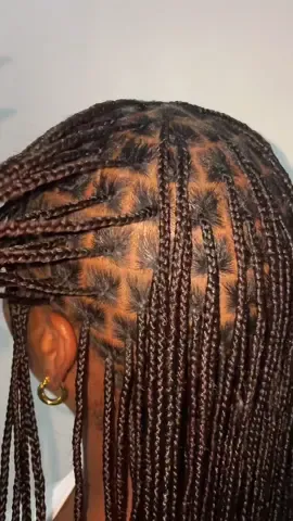 Your wish is my command🙂‍↕️😍#smallknotlessbraids #hairstyleinspo #fyp #foryoupage #knotlessbraids 