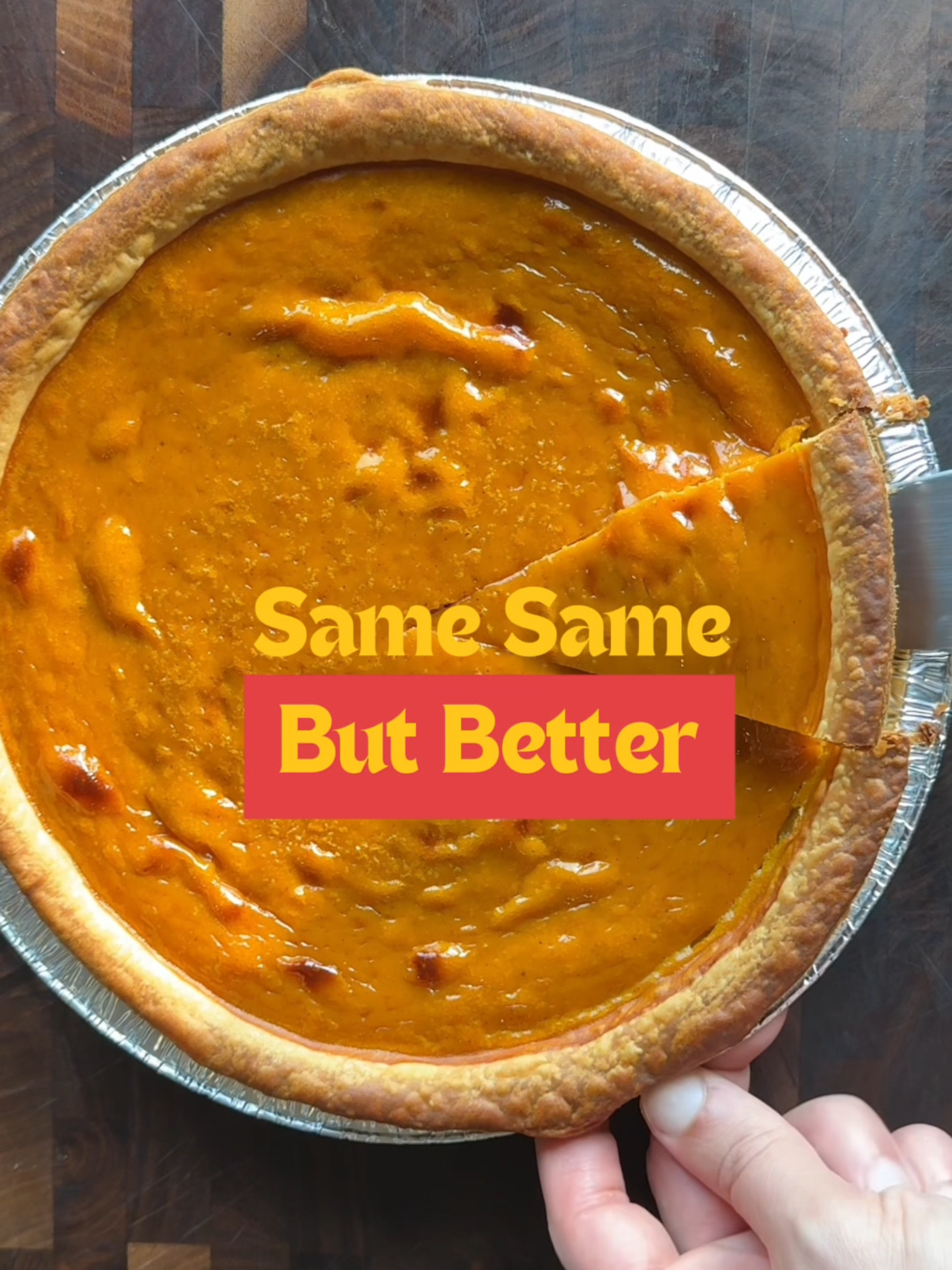 he secret to a better pumpkin pie? Skip the can. Roast a kabocha squash instead - your pie (and your taste buds) will thank you. 😋🥧 ~ Ingredients: For the Squash Purée 1 medium kabocha squash Pinch of salt For the Filling 2 cups cooked, pureed kabocha squash 1 (12 fl oz) can evaporated milk 2 large eggs, lightly beaten ¾ cup packed brown sugar ½ teaspoon ground cinnamon ½ teaspoon ground ginger ½ teaspoon ground nutmeg ½ teaspoon salt 1 ten inch pie crust round