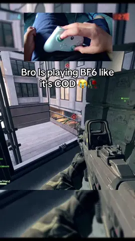 Bro Is playing BF6 like it’s COD 😭🥀 #battlefield6 #bf6 #battlefield6beta #bf6gameplay #fps 