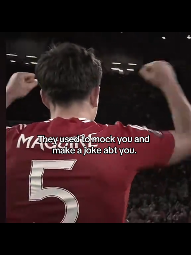~People laughed, doubted, and wrote him off — but Harry Maguire stood tall through it all. He didn’t just redeem himself; he reminded everyone what real character looks like. From the boos to the cheers, that man earned every ounce of respect. Captain mentality, even when the armband was gone.What a redemption and what a defender 👏. #targetaudience #harrymaguire #football #manchesterunited #fyp 