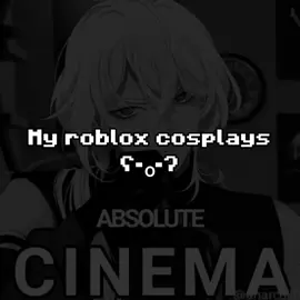 all my roblox cosplays :D (at least the good looking ones)  -- #roblox #robloxcosplayer #robloxtrend #trend #adwd 