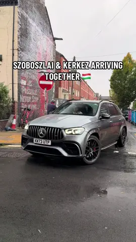 When you and bro finally make it big 🔥 #DominikSzoboszlai #MilosKerkez #LiverpoolFC #LuxuryCars #FootballersCars 