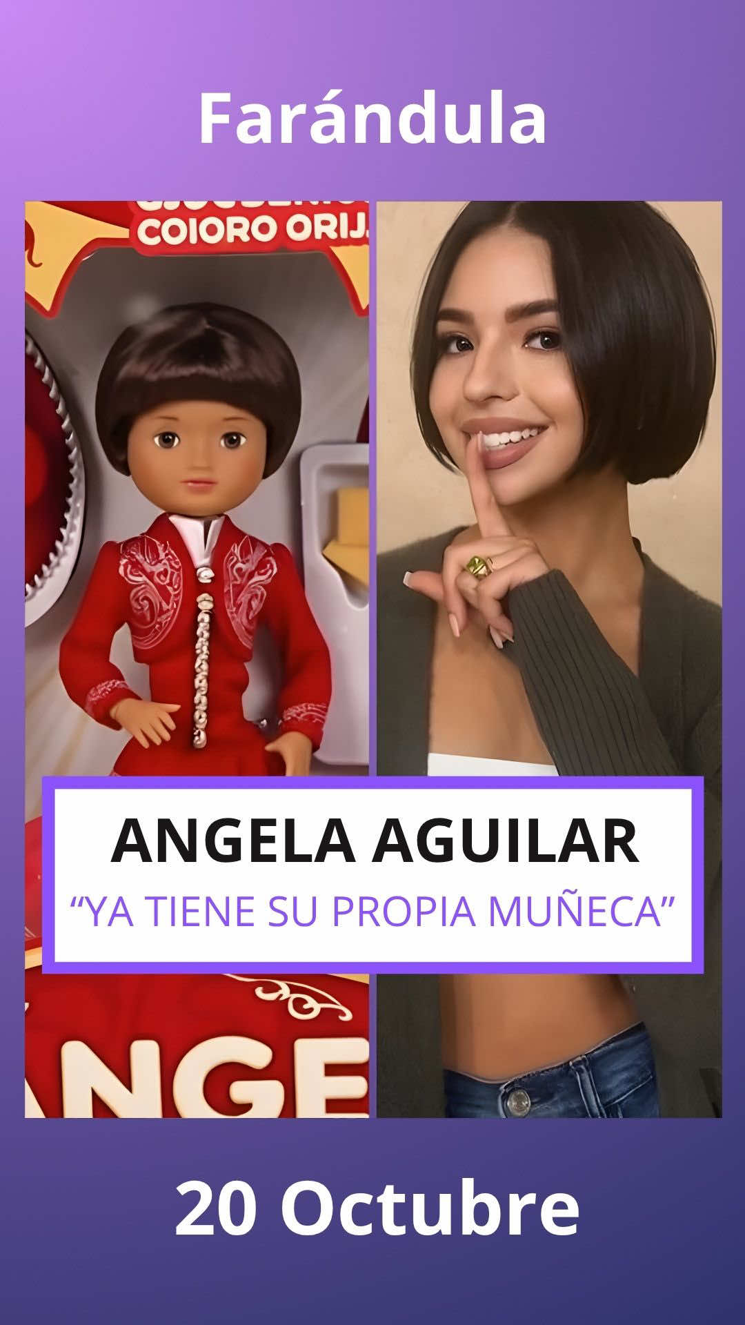 Muñeca de Angela Aguilar #angelaaguilar  