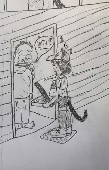 Catboy dominos. Could life get any better than this? #catboy #femboy #art #parody #skit