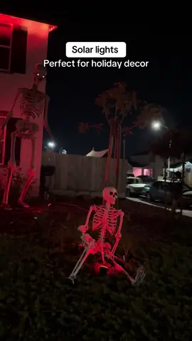 These solar spotlights are amazing! #solarspotlight #solarlights #solarpower #tiktokshopblackfriday 