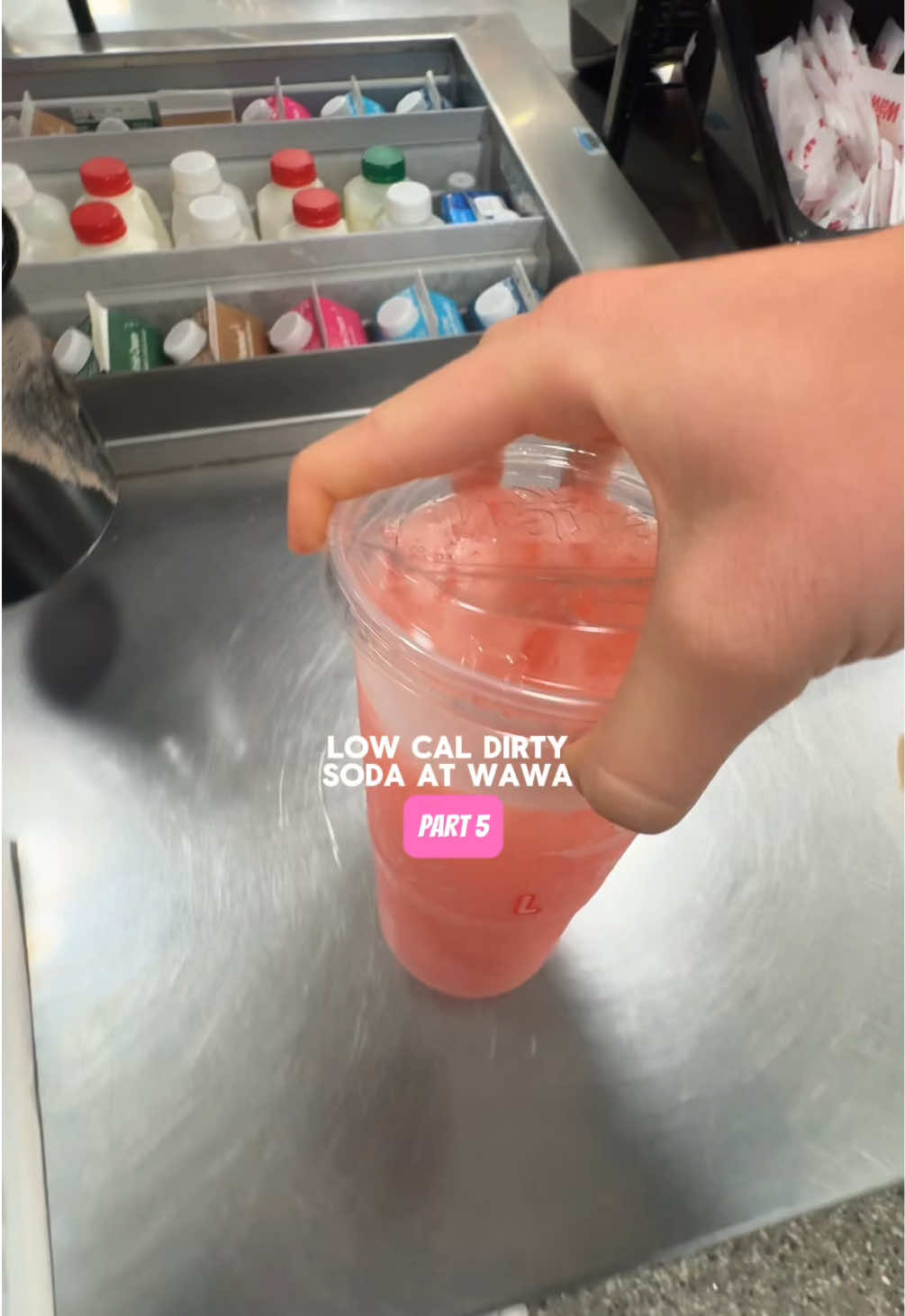 Shirley temple dirty soda!! 🍒🥤Why did I not think of this sooner🤩🤩 #wawawa #dirtysoda #dirtysodarecipe #southjersey #cocacola @Wawa @Coca-Cola Freestyle 