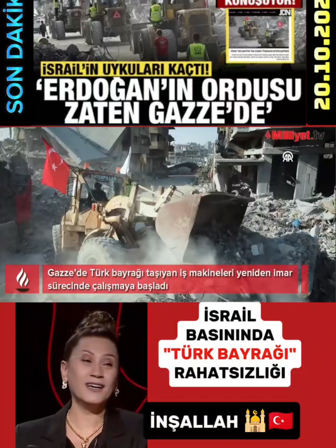 SONDAKİKA İsrail'in uykularını kaçıran görüntü: 