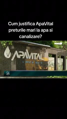 Cum justifica ApaVital preturile mari la apa si canalizare?#apavital #apa #canalizare #telemiasi 