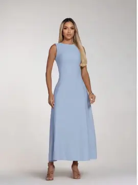 🌸 Quando o look fala por si 😍 Esse vestido longo elegante é perfeito pra brilhar em qualquer ocasião ✨ De R$199,99 por apenas R$115,00 — e ainda com frete grátis! Corre porque tá acabando 💃 #ModaFeminina #LookDoDia #vestidoperfeito 