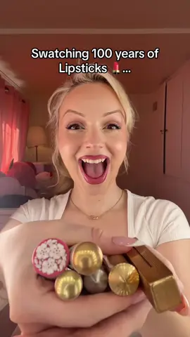 100 years of LIPSTICKS 😍