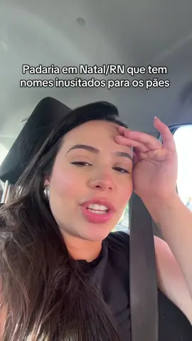Acabei de conhecer uma padaria em Natal / RN completamente sem querer que tem nomes de pães completamente inusitados, inclusive um pão de r@la KKKKKK gente, tô sem acreditar 