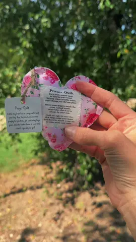 The cutest little gift for those who need a reminder that they are not alone. #gift #christian #prayerquilt #Tiktokshop 
