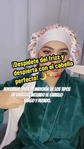 ¿Cansada de despertar con el cabello enredado o sin forma? 😩 Este bonnet de satín ajustable y tamaño oversized será tu nuevo mejor aliado. Su interior suave protege tu cabello del roce, mantiene la hidratación natural, y evita el frizz incluso en las noches más largas 💤 Gracias a su banda ajustable, se adapta a cualquier tipo de cabello —liso, rizado, trenzado o con extensiones— sin apretar ni dejar marcas. Además, su tamaño extra grande garantiza que tu peinado se mantenga intacto. 💅🏽 ✨ Ideal para dormir, cuidar tu cabello o mientras haces tu rutina de belleza. ✨ Resultados visibles desde la primera noche. 👉 ¡Pruébalo hoy y despierta con un cabello suave, brillante y sin frizz cada mañana! #SatinBonnet #CuidadoDelCabello #NoMasFrizz #bonnets #gorroparadormir 