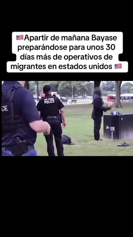 Apartir de mañana Baya** preparándose para unos 30 días más de operativos de migrantes en estados unidos