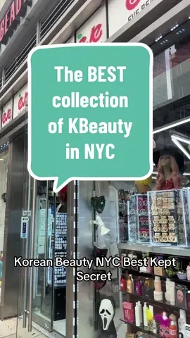 You have to visit Eve Beauty in NyC if you love Korean Beauty products. Two locations on 47th and Union Square.  Stocking brands like @medicube global @ROUND LAB @COSRX US @mixsoon @Arencia @Anua Store US  and a new find @aestura_us #kbeauty #koreanbeauty #nycfinds #skintok 
