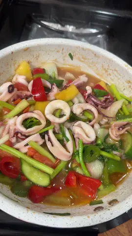 Có ai thích ăn món mực xào chua ngọt hơm 👍