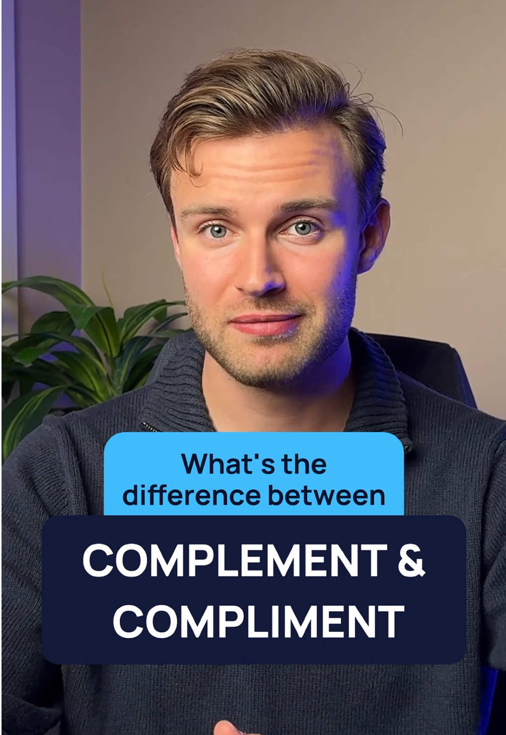 Complement vs. compliment 
