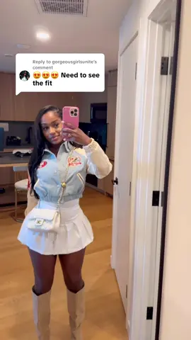 Replying to @gorgeousgirlsunite game day fit #OOTD #fashion #nflfootball 