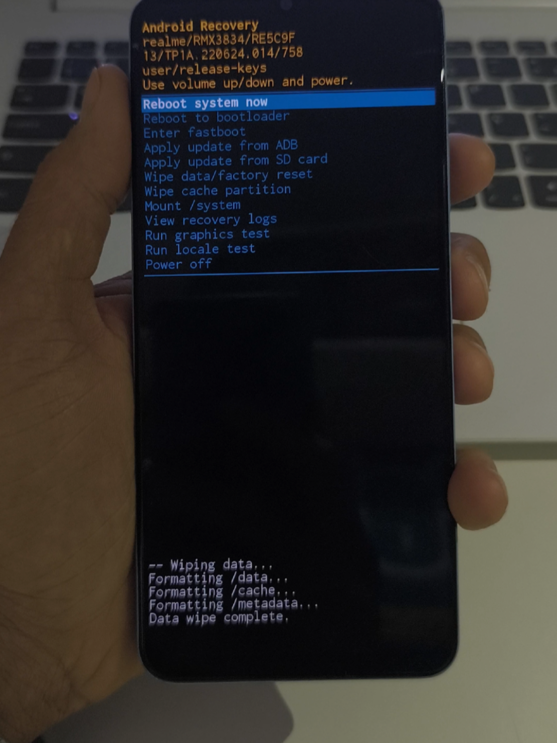 Removendo a senha de bloqueio do celular realme note 50 #hardreset #desbloqueio  #dinheiro 