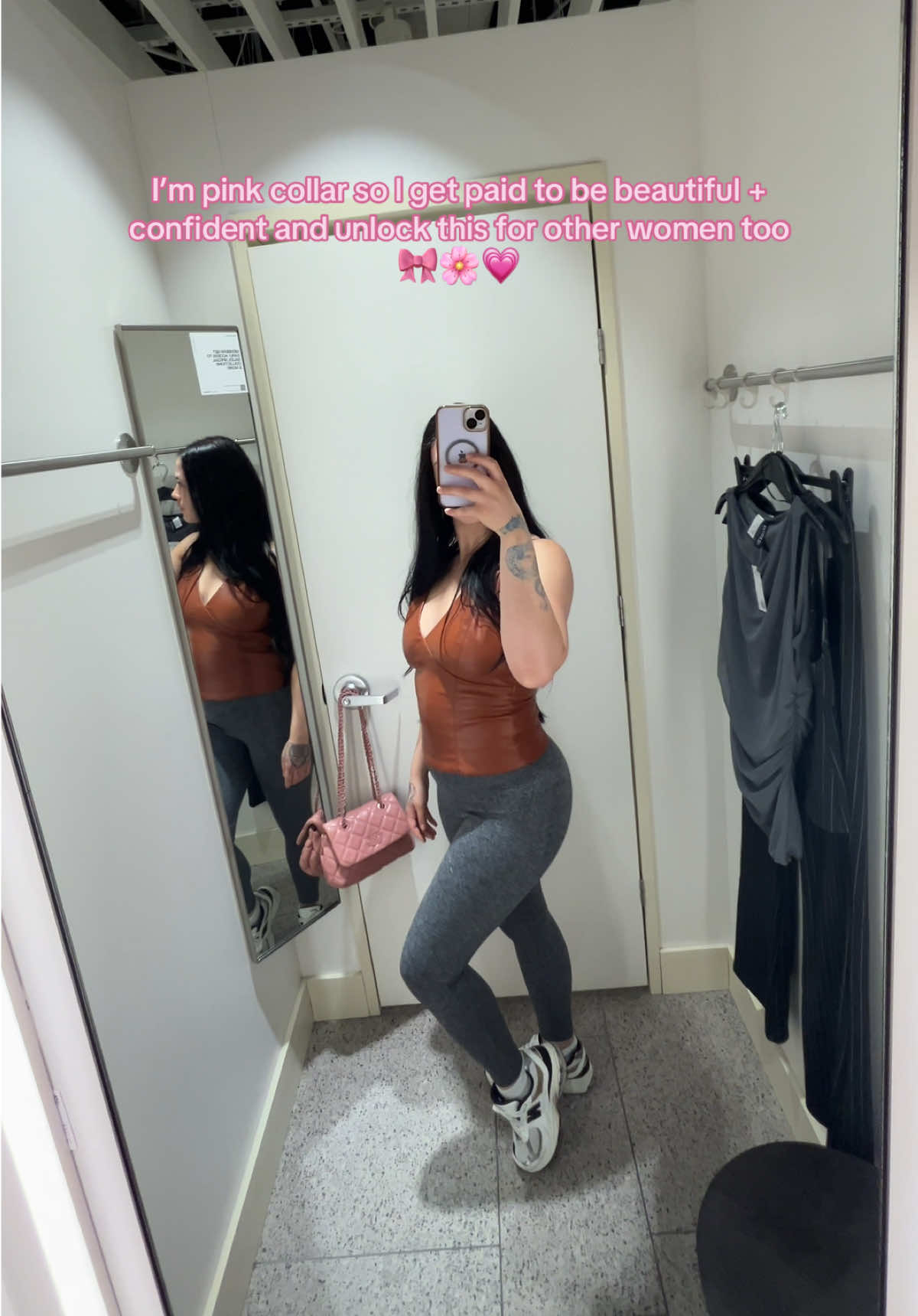 When you’re #pinkcollar you literally get paid to exist for being beautiful, stylish, confident, and a girl’s girl #beauty #fashion #spas #fyp 