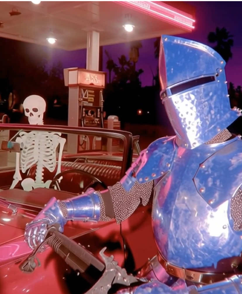 Steel & Bones: Trouble Road ⛽️ #surreal #weirdcore #fyp #knight #fantasy 
