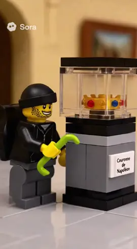 Nouveau cadeau de Noël ! 🎅 🎁👑 #louvre#ai#lego#ia#fyp