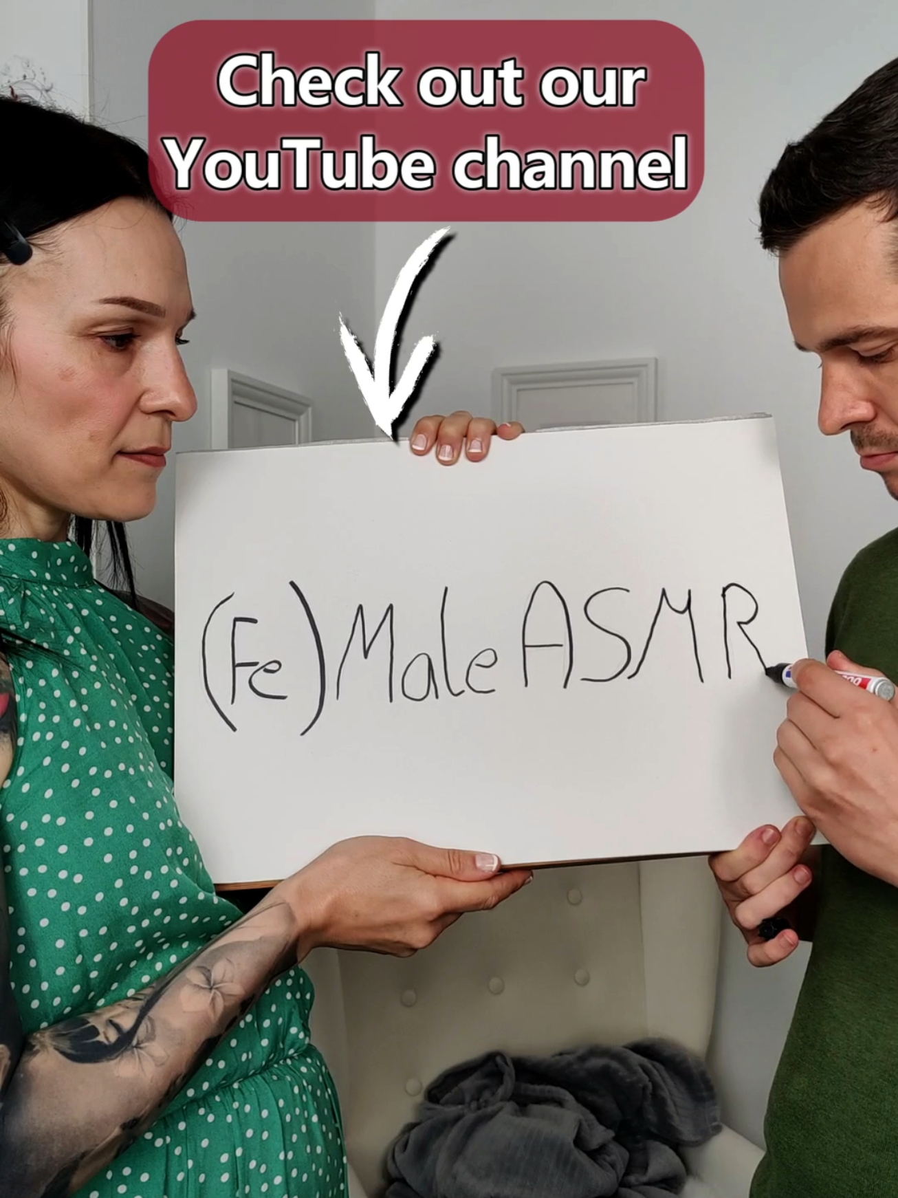 For even more and long unique ASMR videos #asmrvideo #asmr 