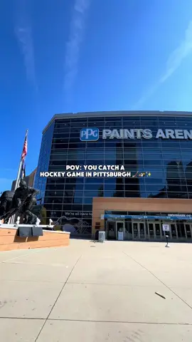 This is your sign to catch a Pittsburgh Penguins game at PPG Paints Arena this season! 🖤💛 Whether you're a local or just visiting the 'Burgh, there's nothing like hockey night in Pittsburgh! 🏒✨ Tag your game-day crew in the comments below! 👇 👇 #pittsburgh #hockey #NHL #hockeytiktoks 