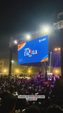 Qawali at OPA Fiesta Umt 2025 ❤️🎶 | UMat Lahore | #umtlahore #opafiestaumt #qawalinight #qawaliatumtlahore #viral 