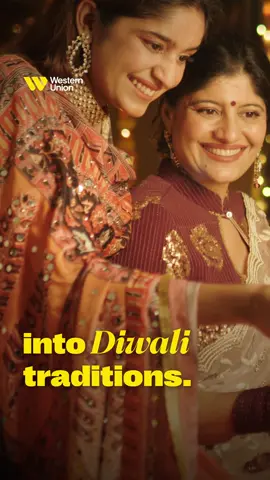 Make a transfer with Western Union and bring Diwali traditions to life. Happy Diwali!