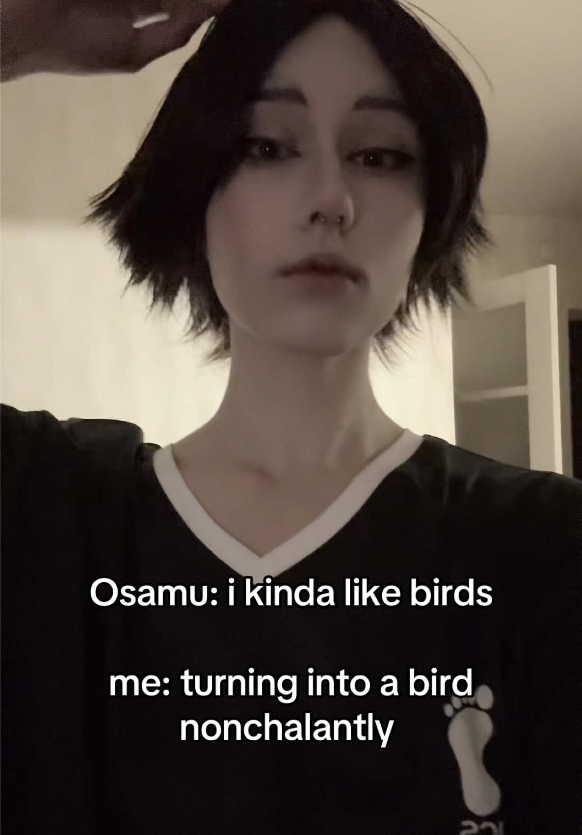 gang id never cosplayed before and sami carried me with this dont hate i hate ms more #sunarintarou #haikyuucosplay #osasuna #haikyuu 