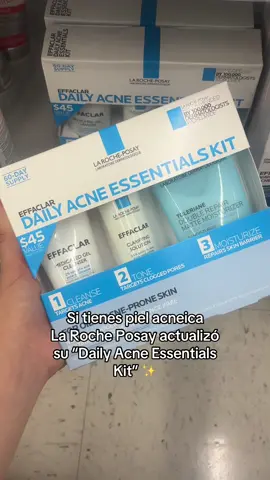 Si usabas el kit de La Roche Posay para piel acneica, lo actualizaron y está disponible en @Walgreens ❤️ Sígueme para que te enteres de nuevos productos!!! ✨ #walgreens #puertorico #skincare #larocheposay #acne 