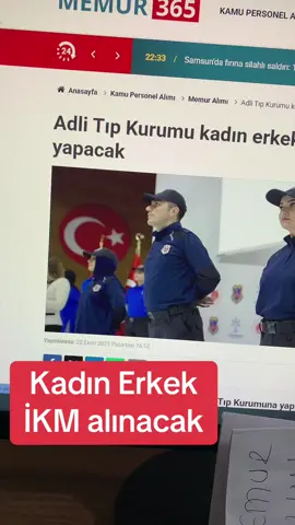 Adli tıp ikm alımı memur365.com’da