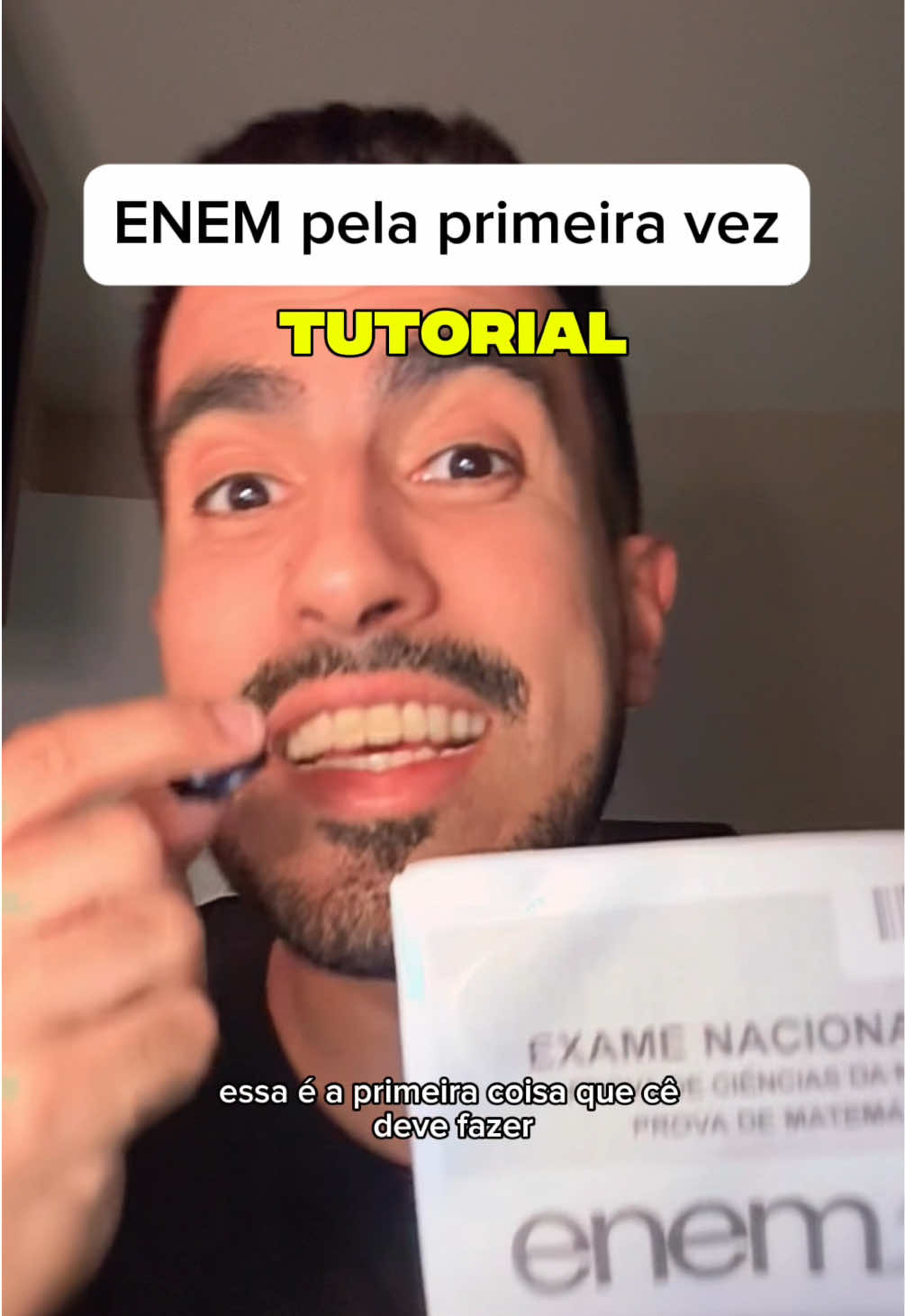 Tutorial pra quem vai fazer o ENEM pela primeira vez!  Me siga pra saber tudo sobre a prova! #enem #enem2025 #estudos #study #redacao