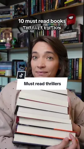 10 must read book recommendations: Thriller edition  #thrillerbooks #mustreadbooks #tiktokbookrecscontest #BookRecommendations #creatorsearchinsights 