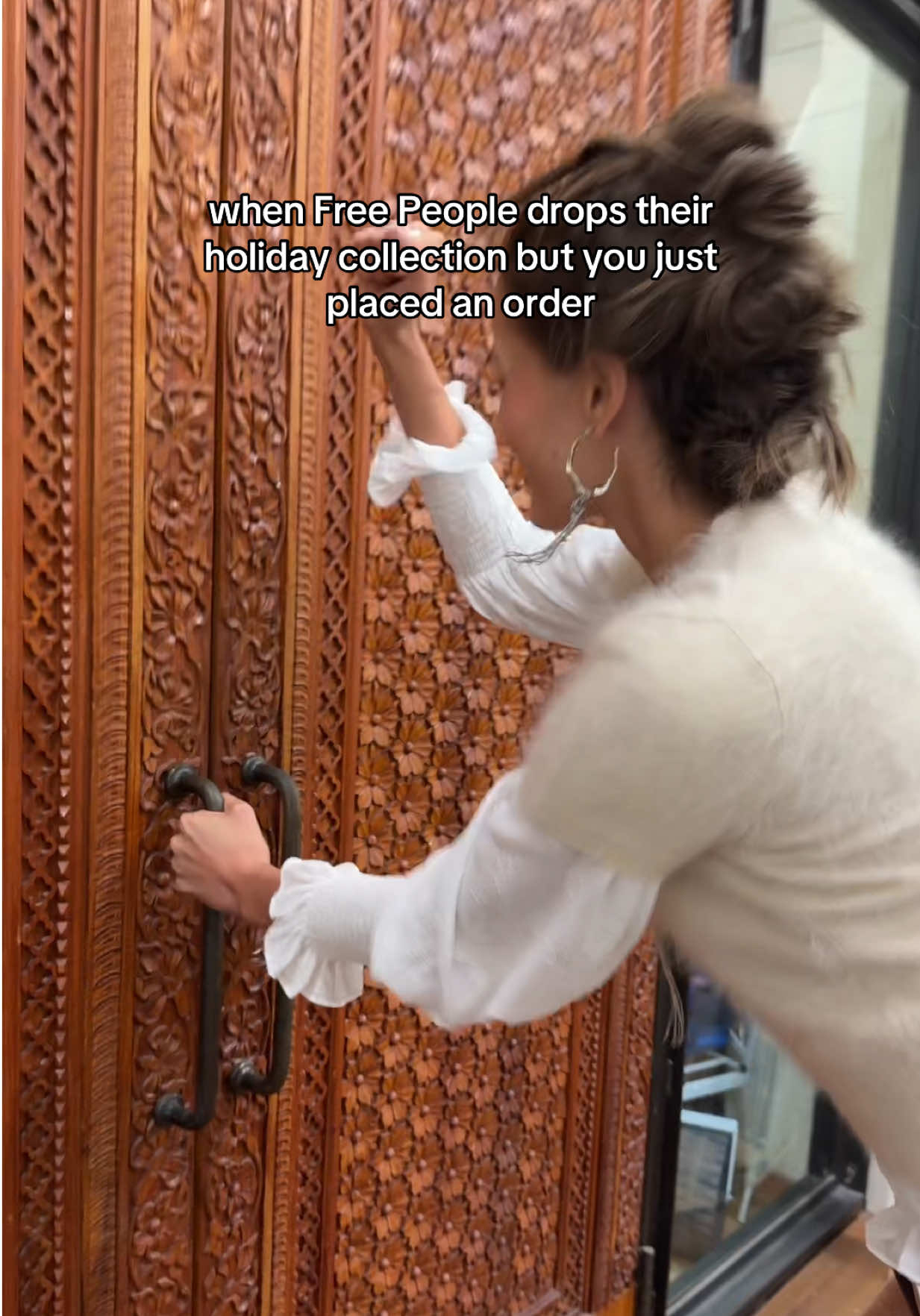 I guess it’s time for another one. Link in bio to shop our Holiday Collection. #freepeople #partyoutfit #holidayoutfits 