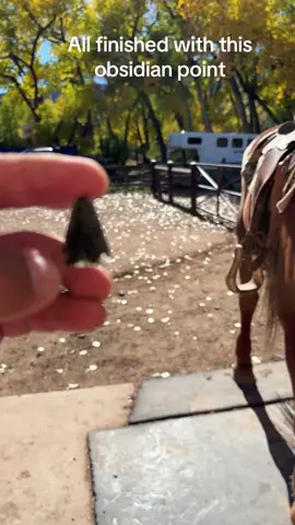 Obisidianpoint#knappingarrowheads#navajomade#fyp#gomakesome@Axo 