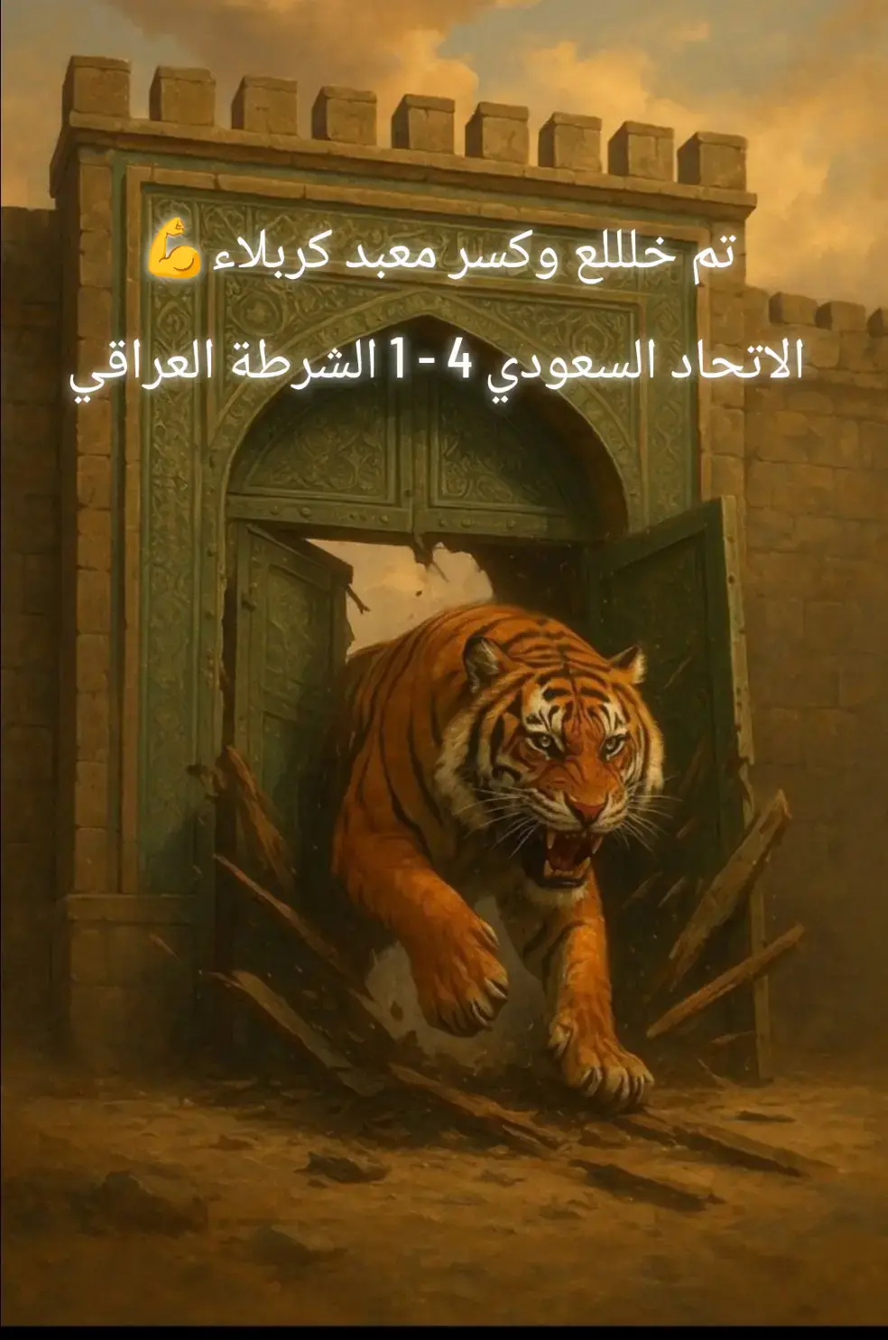 تم خللللللع وكسرر معبد #كربلاء من احفاااااااد الصحاااابة💪 #المملكة_العربية_السعودية_العظمى🇸🇦🤞🔥  #العراق_بلاد_الرافديين🇮🇶 