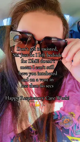 #respiratorycareweek #respiratorytherapist #respiratorytherapistoftiktok #rrt #crt 